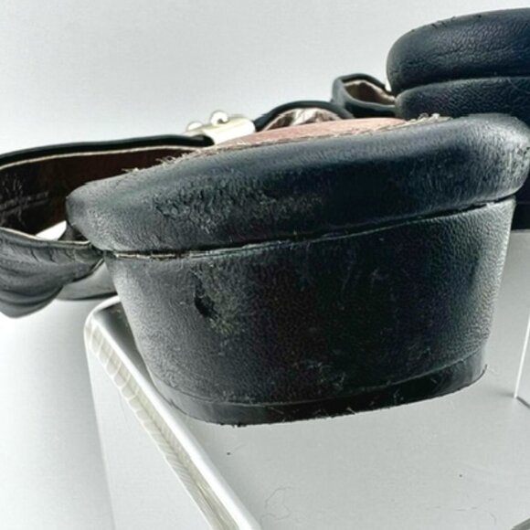 Sofft Womens Leather Sandals black, Size 8M - Picture 8 of 9